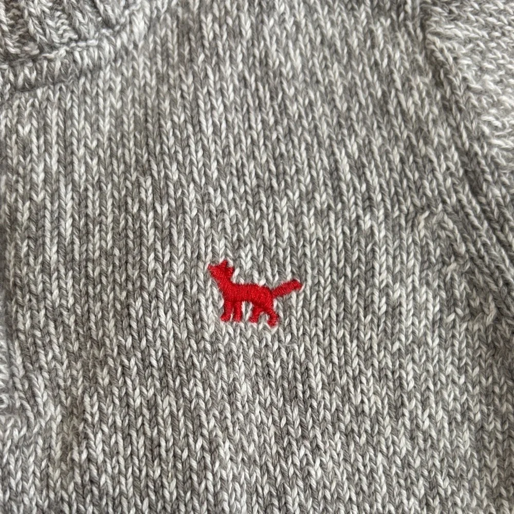 Carter's Knit Half Zip Kids Boys Gray Sweater sz 3T